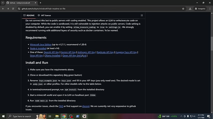 Minecraft AIボット構築完全ガイド：MindCraftインストールからカスタマイズ、トラブルシューティングまで