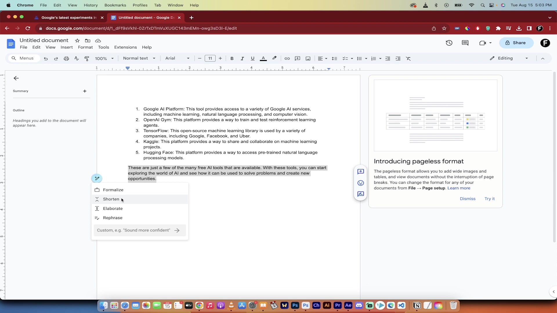 Google Docs AI: Unleash the Power of AI in Your Documents
