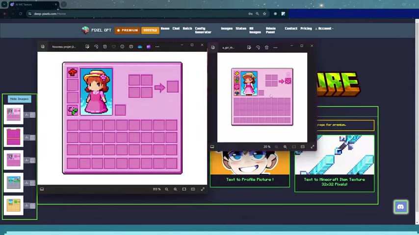 Erstellen Sie individuelle Minecraft Texturen mit KI: Ein umfassender