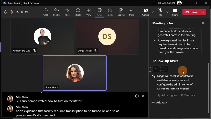 Microsoft Teams Facilitator 
