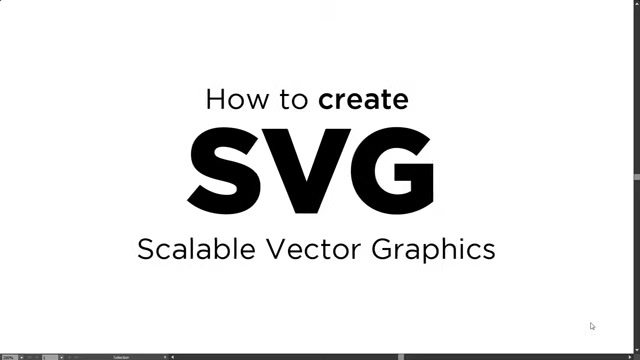 SVG图标制作教程:使用Adobe Illustrator轻松创建矢量图形