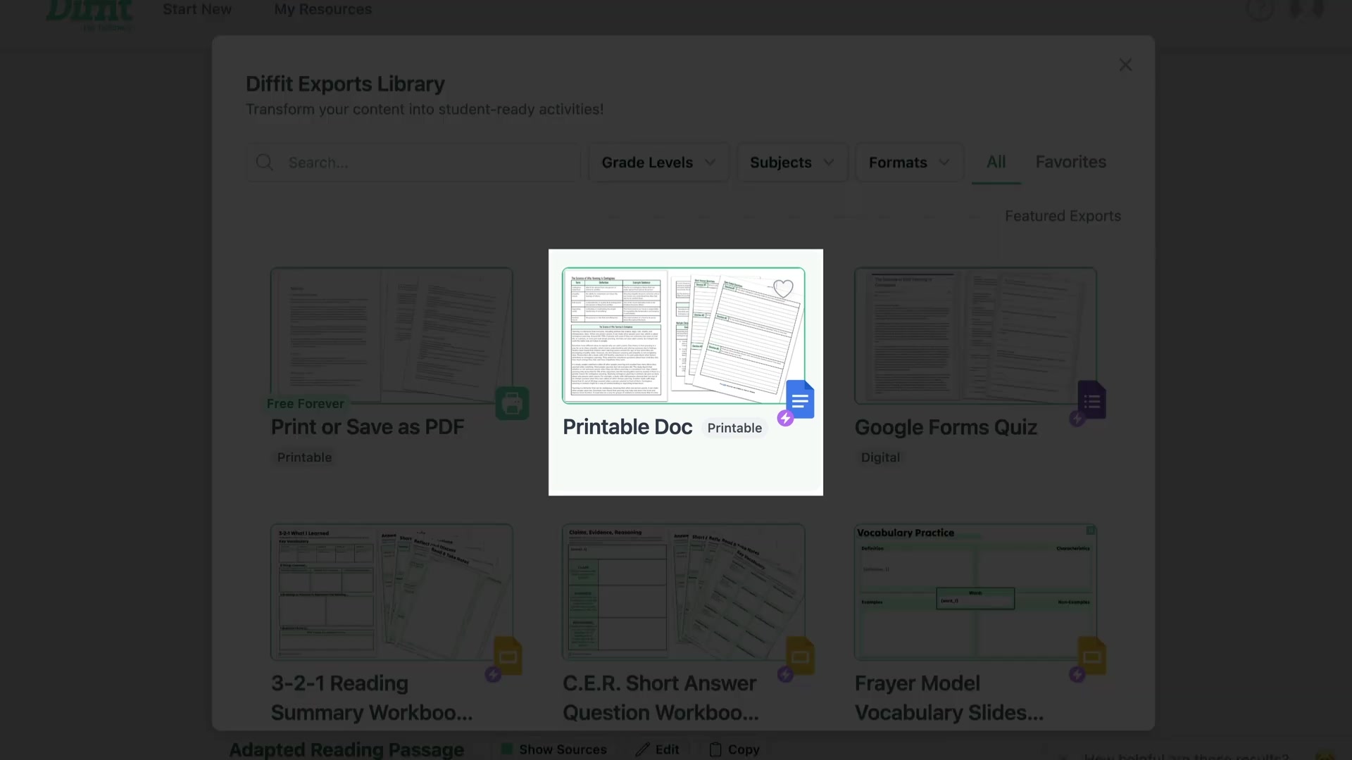 Differentiated Learning: Diffit AI Tool for Teachers
