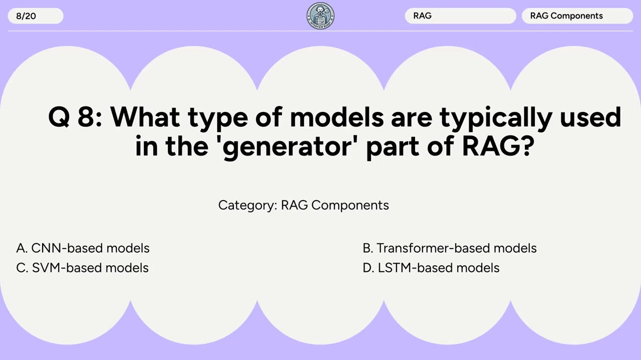 Question. Answer Rag RAG Interview Questions: Ace Your Retrieval-Augmented Generation Interview