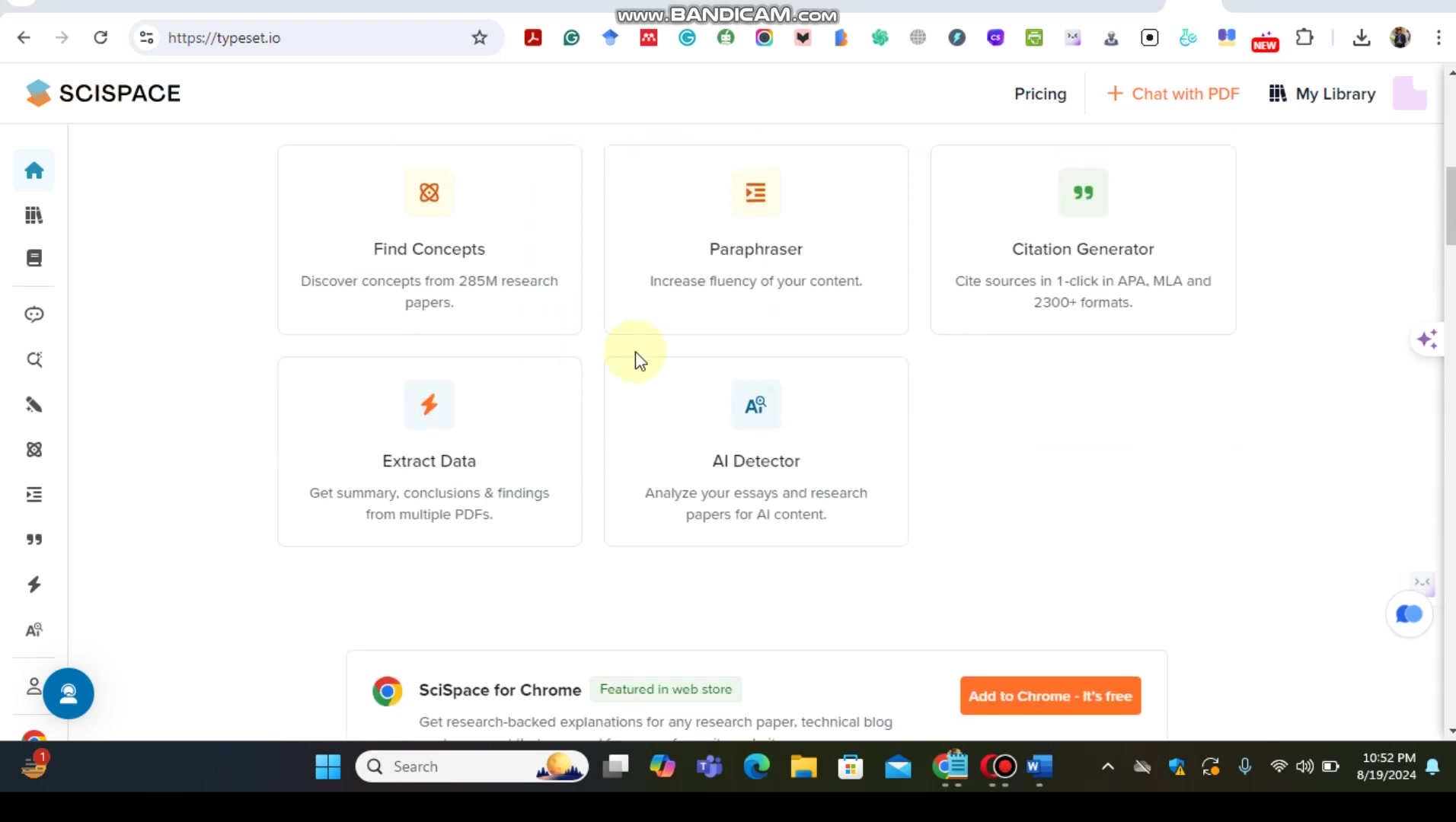Hướng dẫn sử dụng SciSpace để tối ưu hóa và phát hiện AI