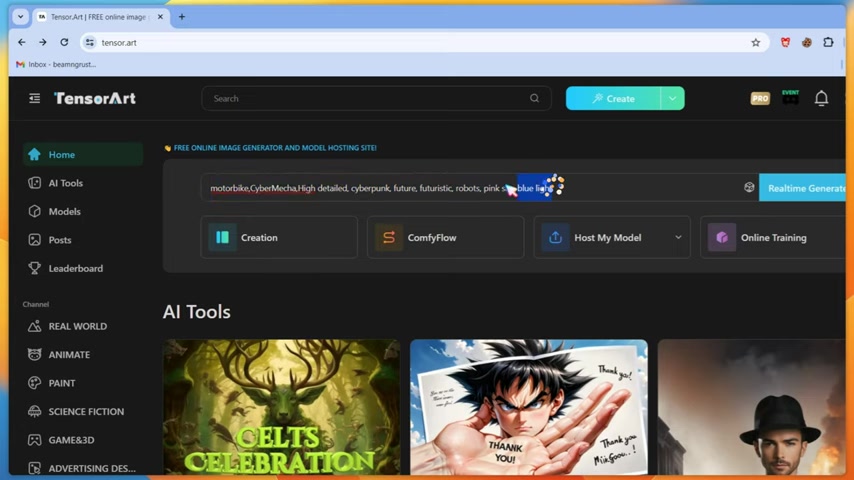 Tensor Art Free AI Image Generation Model Hosting Guide Tensor Art Free AI Image Generation Model Hosting Guide