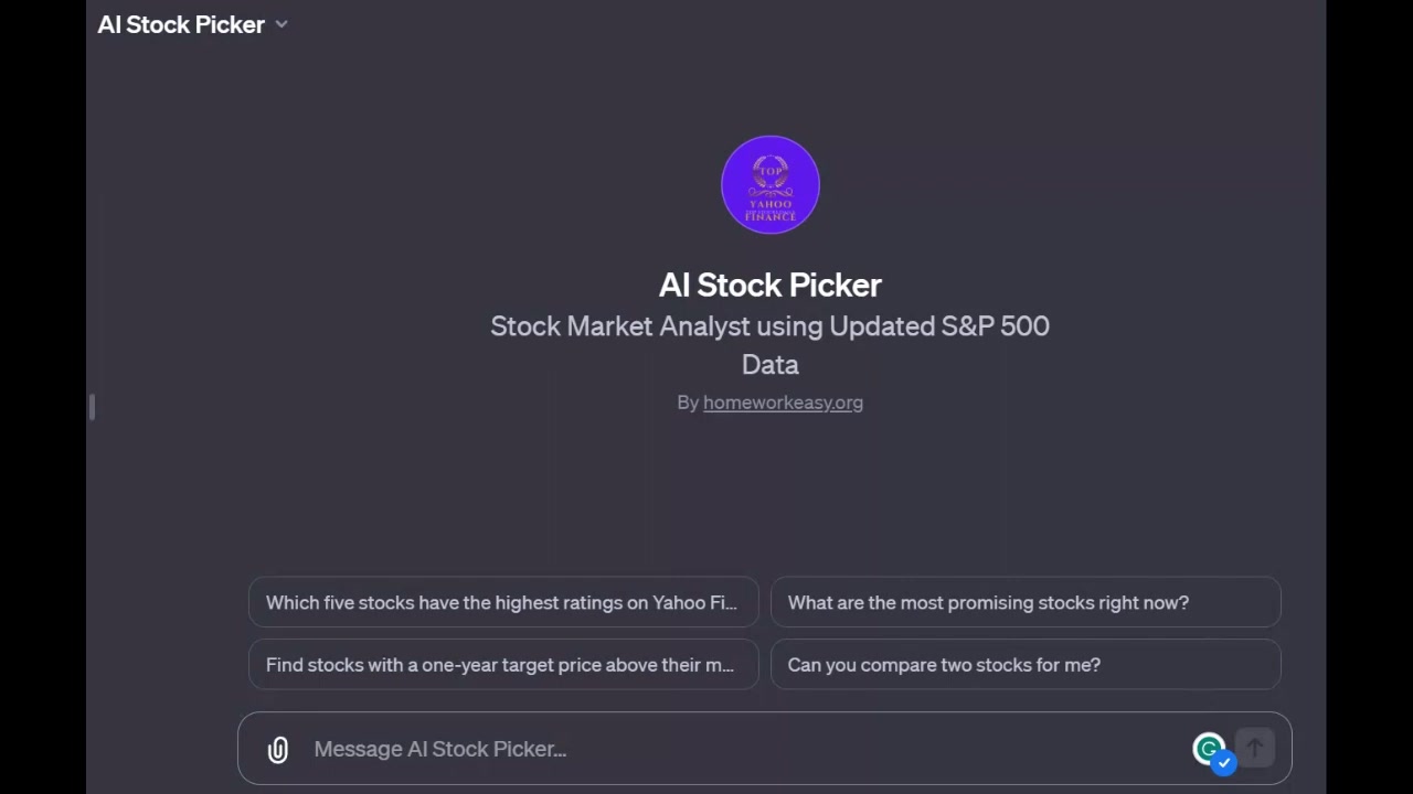 AI股票選股器：Yahoo Finance數據驅動的投資利器
