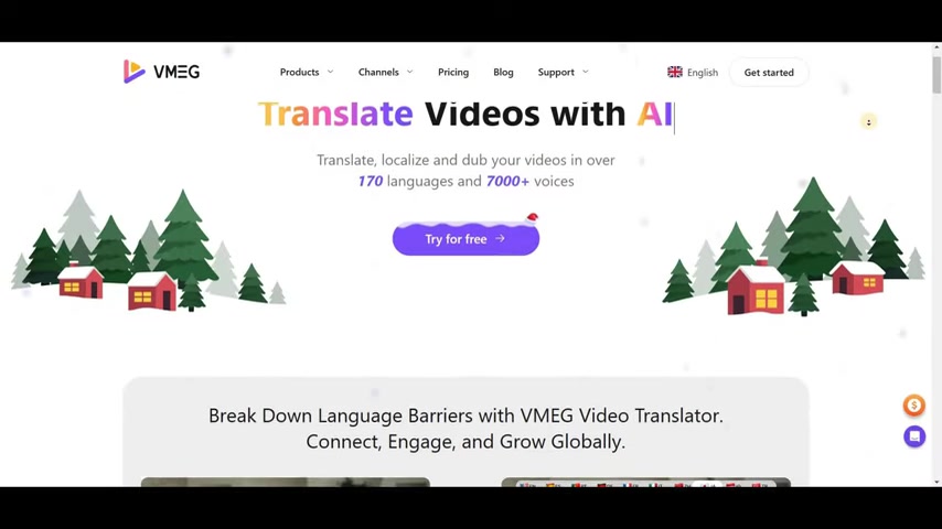 VMEG AI Video Translator: Break Language Barriers Easily