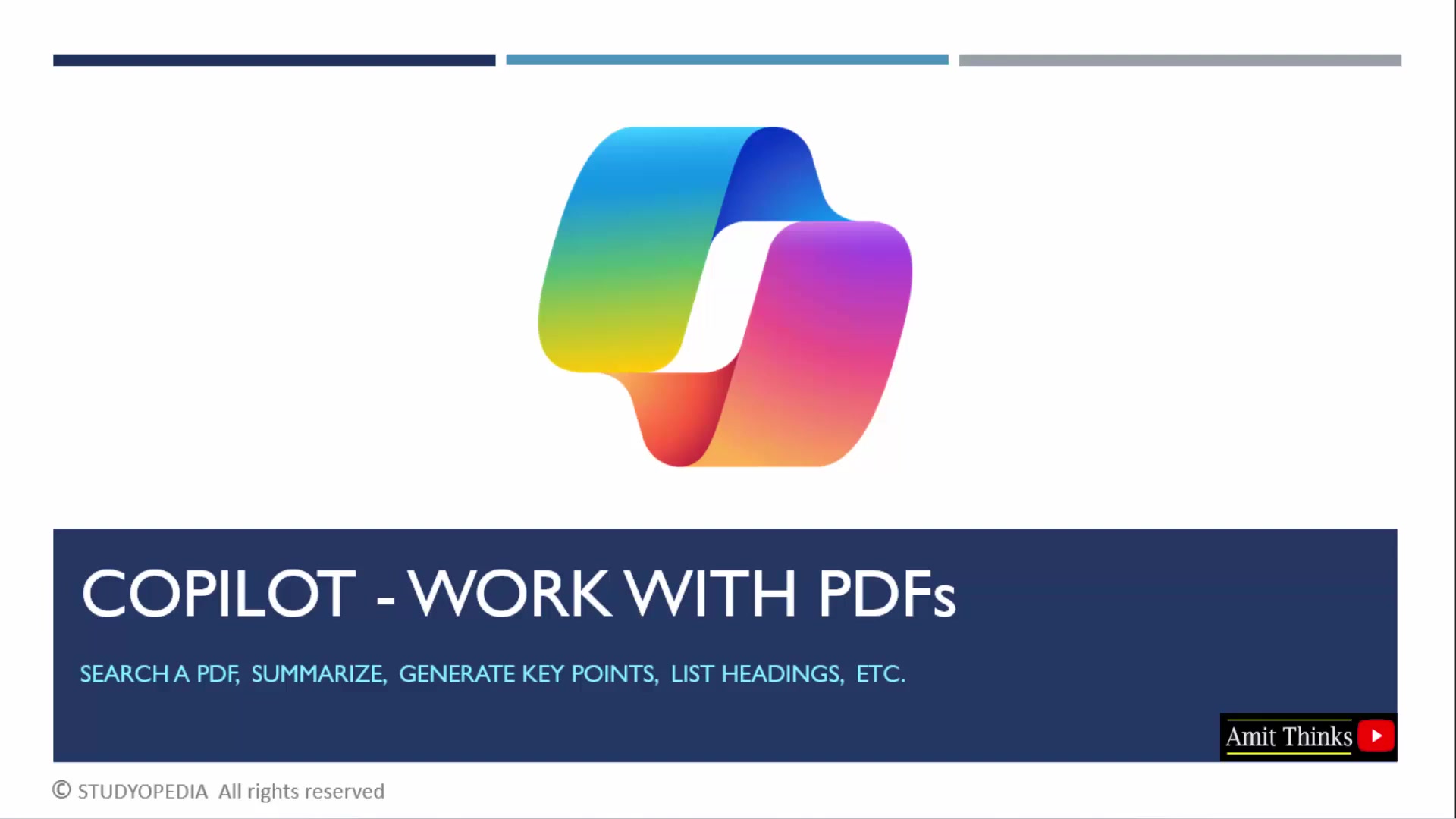 Copilot for PDFs: Search, Summarize, and Generate Key Insights