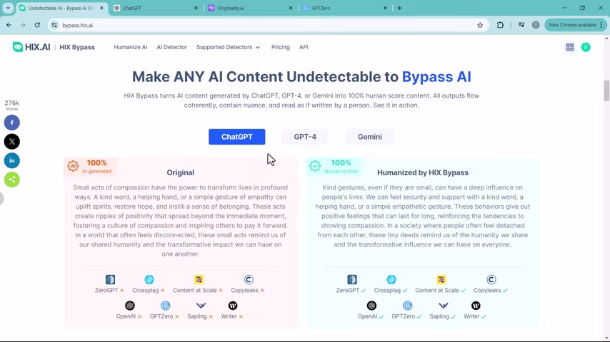 Bypass AI Detection: HIX Bypass Review & AI Humanization Guide