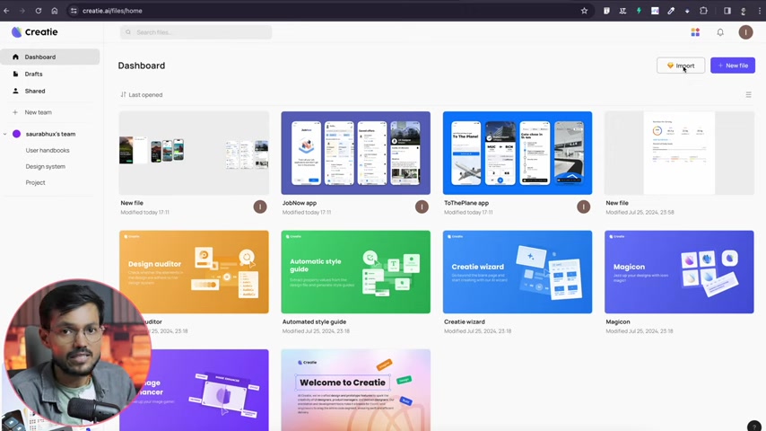 Creatie AI: A Free Figma Alternative with AI-Powered UI Design