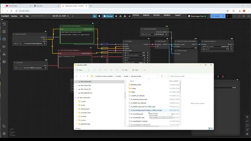 ComfyUI终极指南:图像、视频超分辨率本地部署