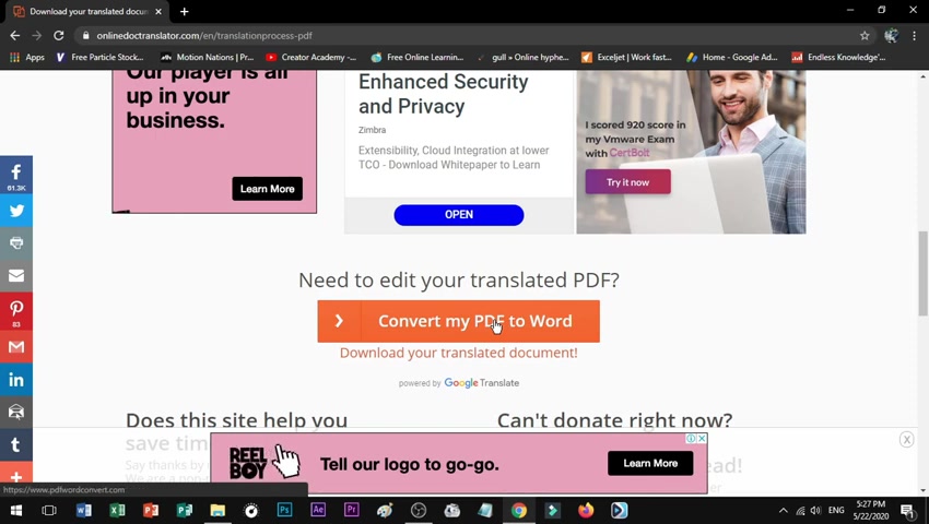 Highlighting Key Features of OnlineDocTranslator