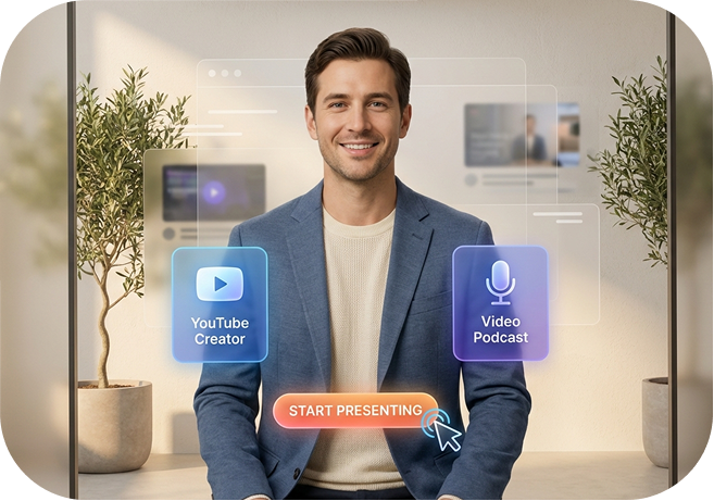 Hyper-Realistic Digital Presenter