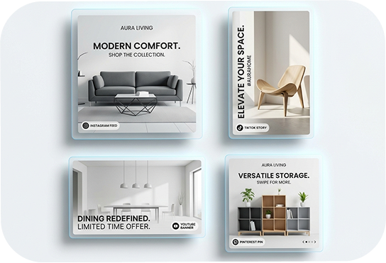 Frictionless Automated Ad Design