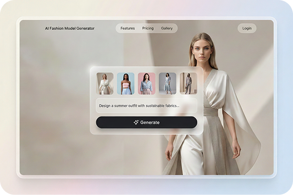AI Fashion Model Generator