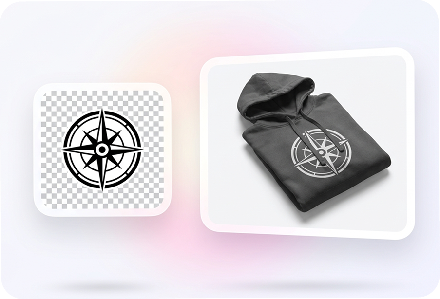Generatore di mockup di abbigliamento IA