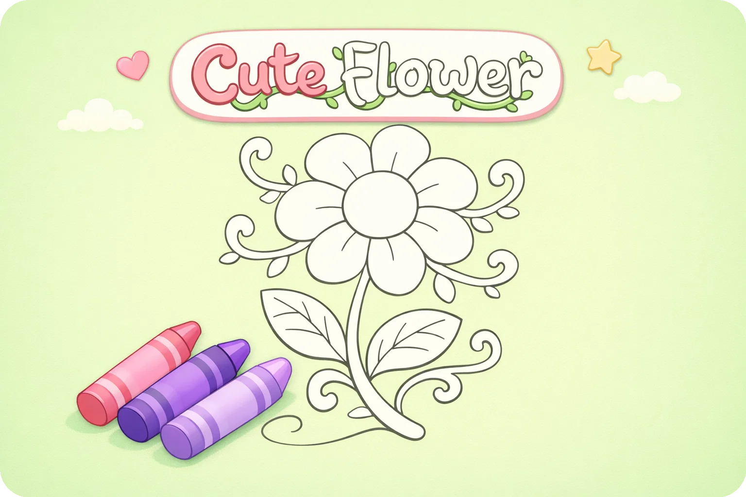 文字转涂色页插图