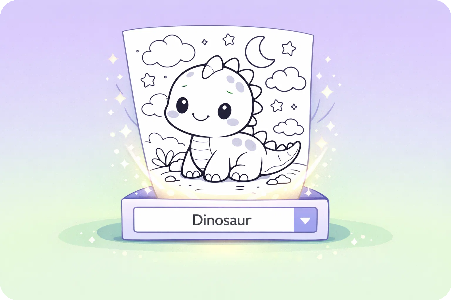 文字转填色页插图