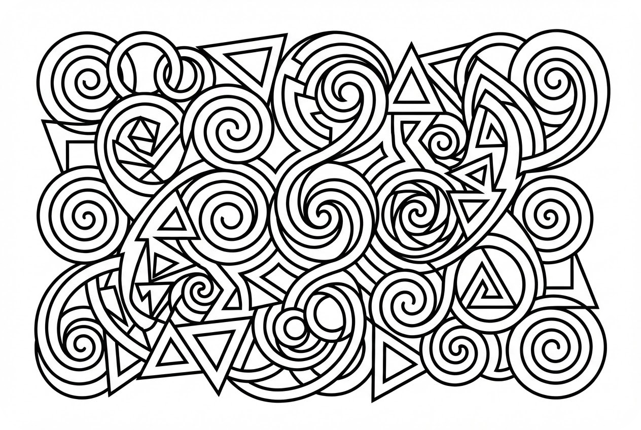 Illustration: Musterkunst-Malbild