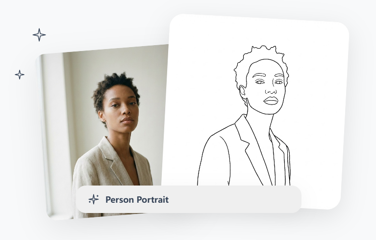 Instant Photo Conversion Illustration