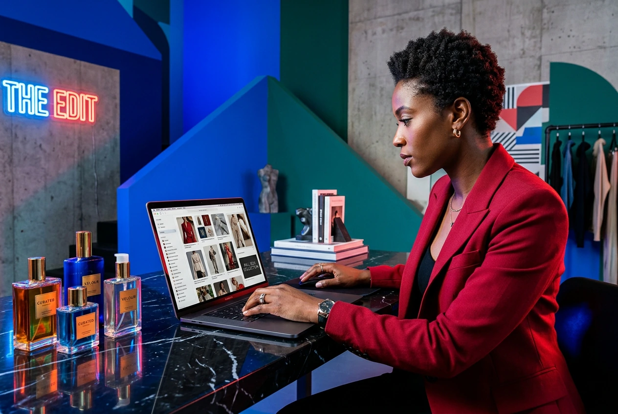 Freelancer using AI Image Generator for frames