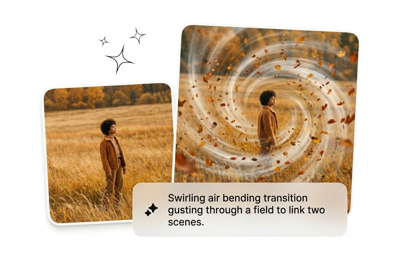 Air Bending Effect target location end frame