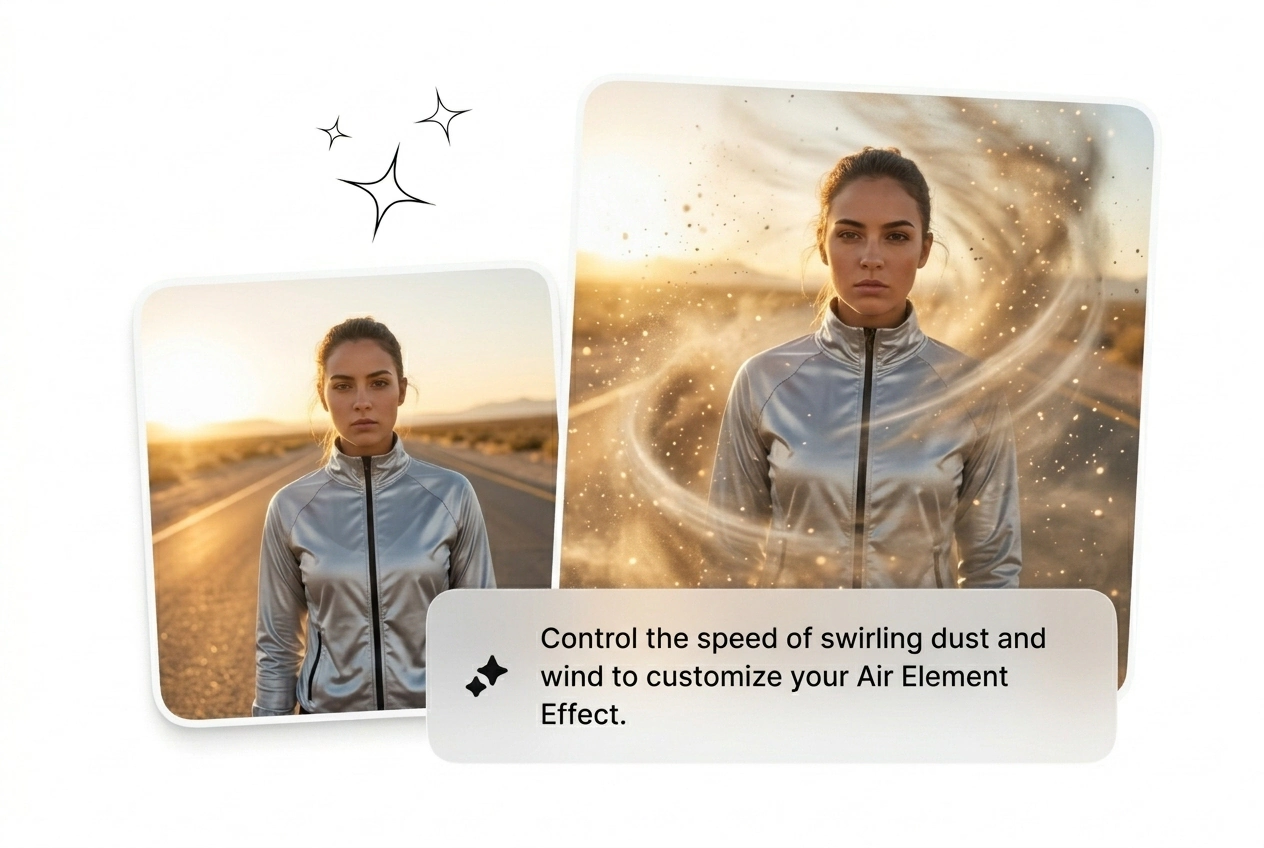 Batch variants of Air Element Effect renders