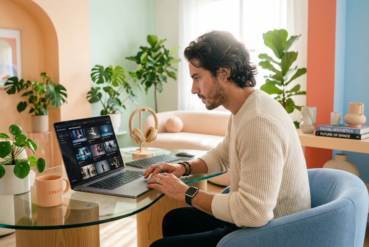 Creator shipping Ballet Dance Effect social posts