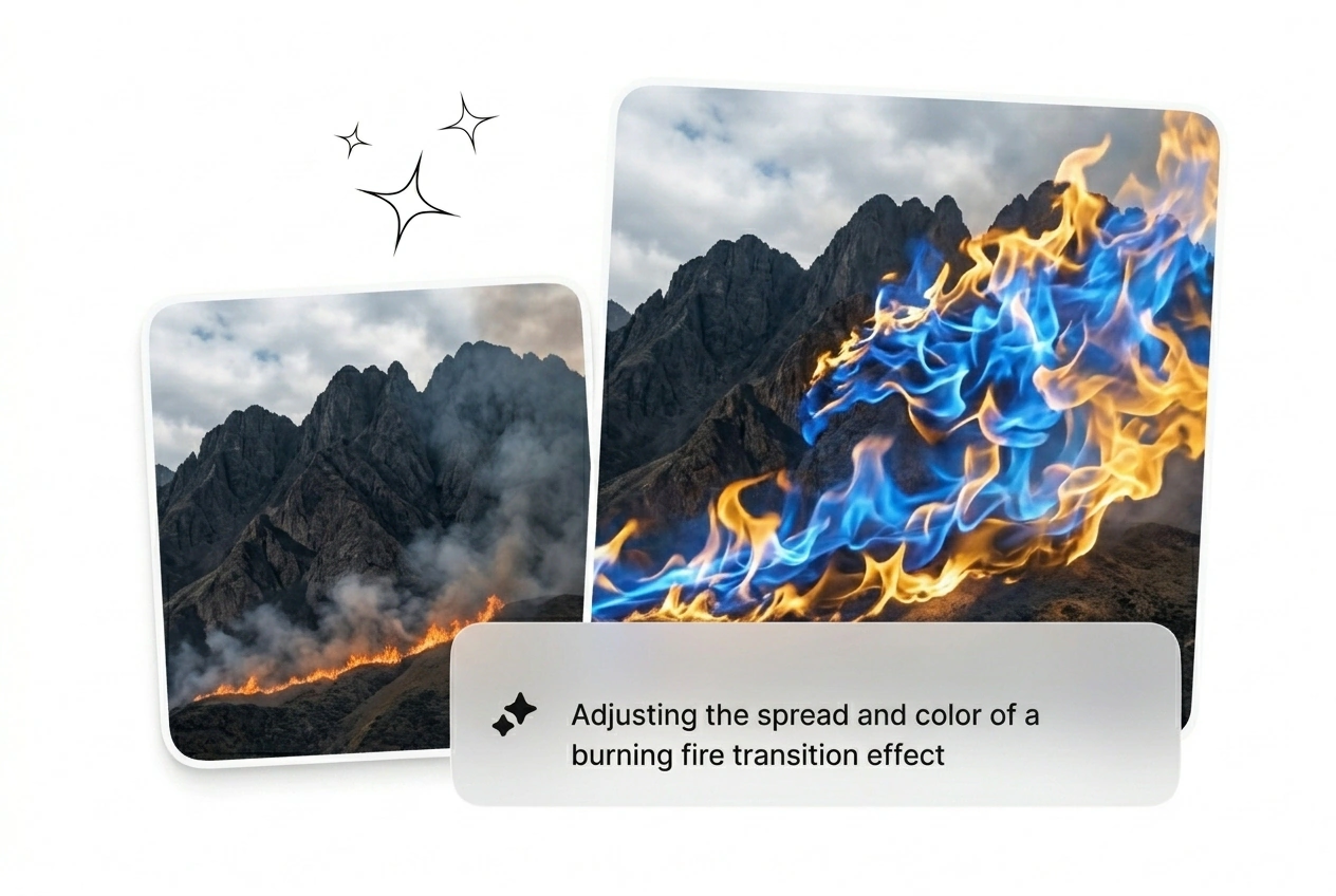 Adjusting Flame Transition fire intensity in Fluxx