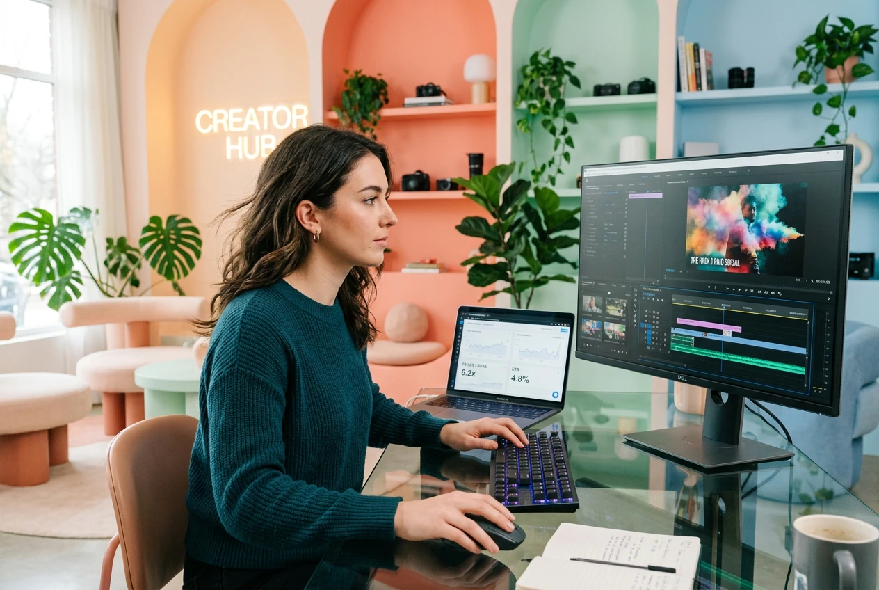 Marketer testing Mystification Effect video ad variants