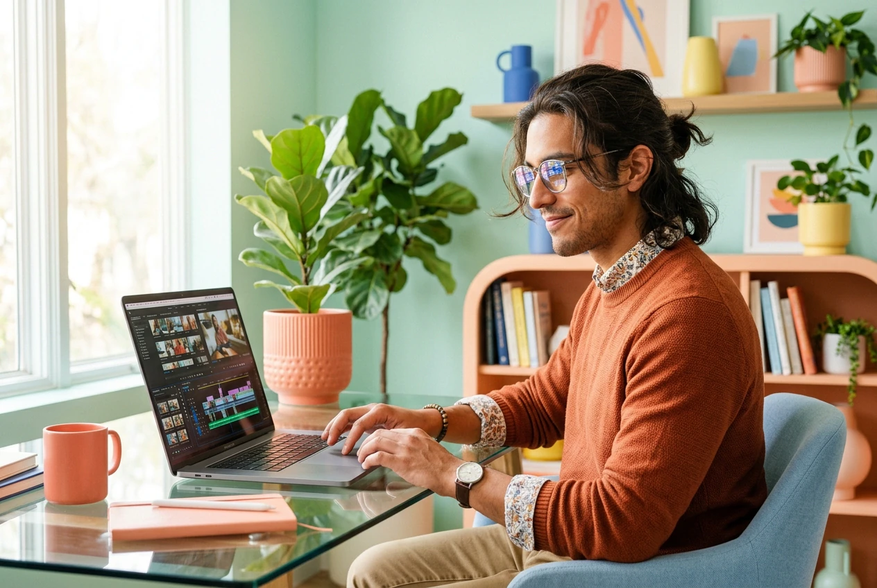 Marketer batching Visor X Effect ad variants