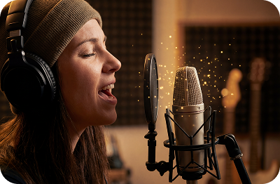 AI Music Generator With Vocals can generate human-like singing voices