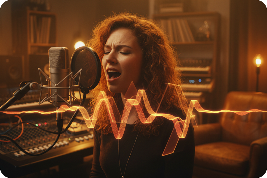 Realistic vocal synthesis technology in AI Voice Changer.