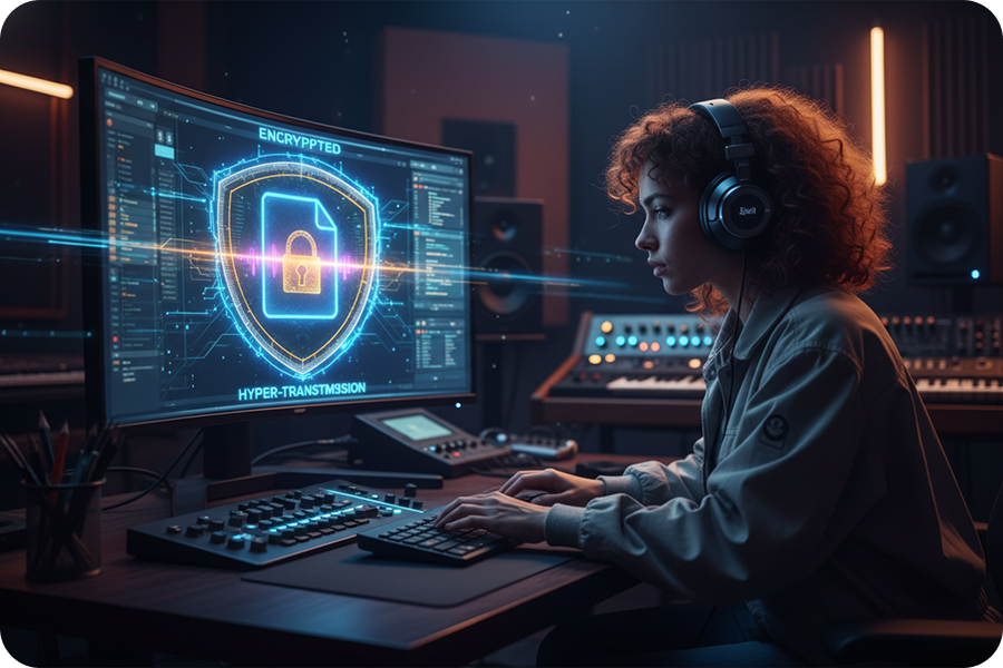 Sichere und private MP3 zu MIDI Verarbeitung am PC.