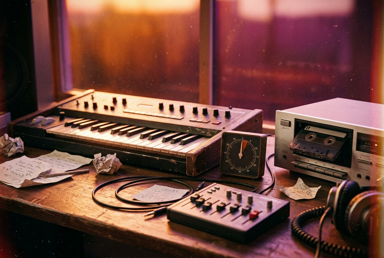 60-second AI Synthpop Pop Music Generator track creation