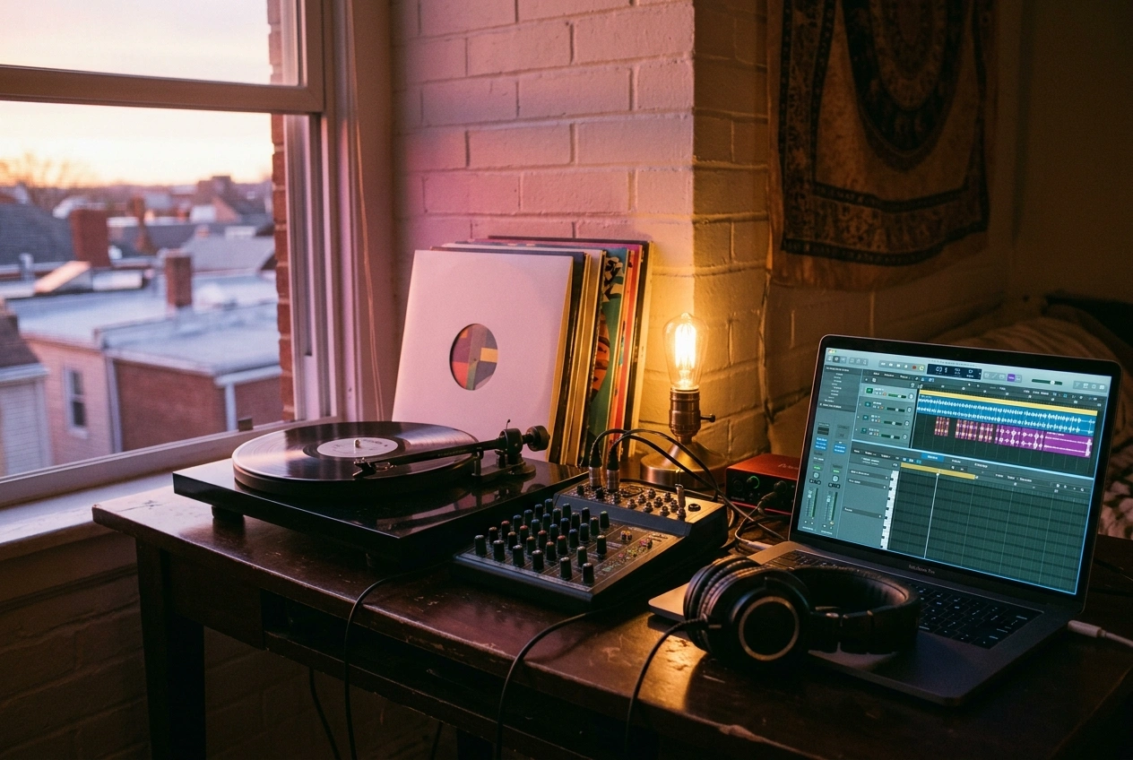 AI Hip Hop Music Generator royalty-free music production