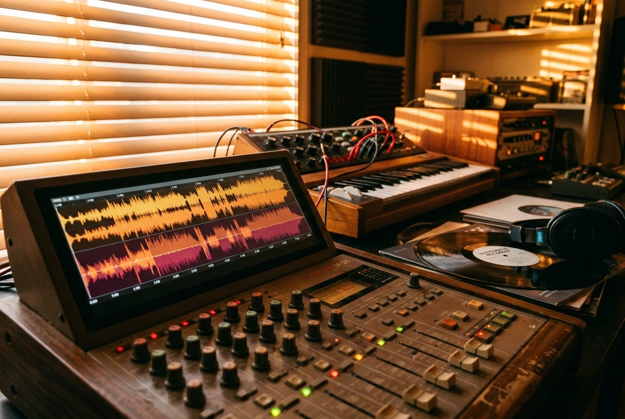 AI Electronic Music Maker producing extended length electronic composition