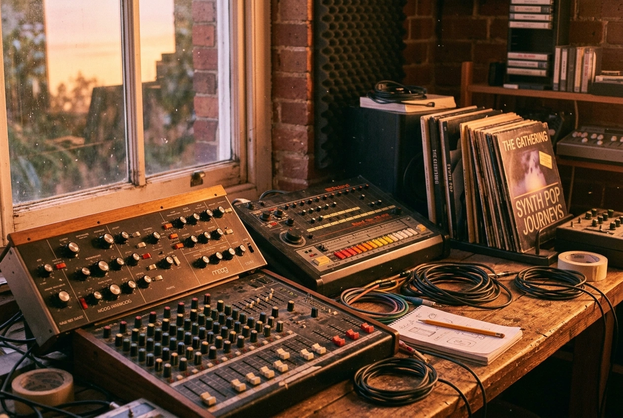 AI Hardcore Music Creator real-time control dashboard