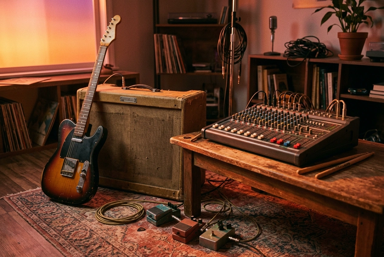 AI Classic Rock Music Generator genre settings