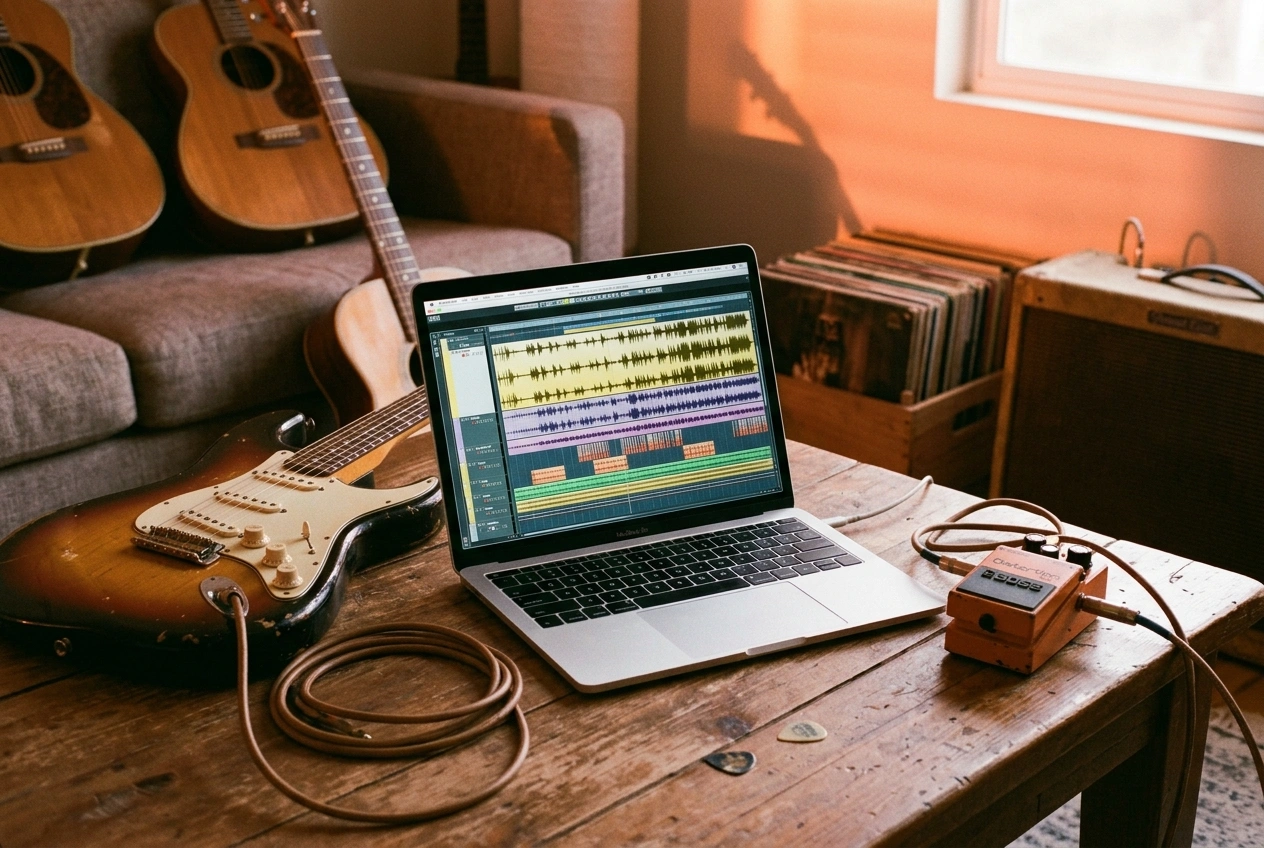 AI Classic Rock Music Generator long tracks