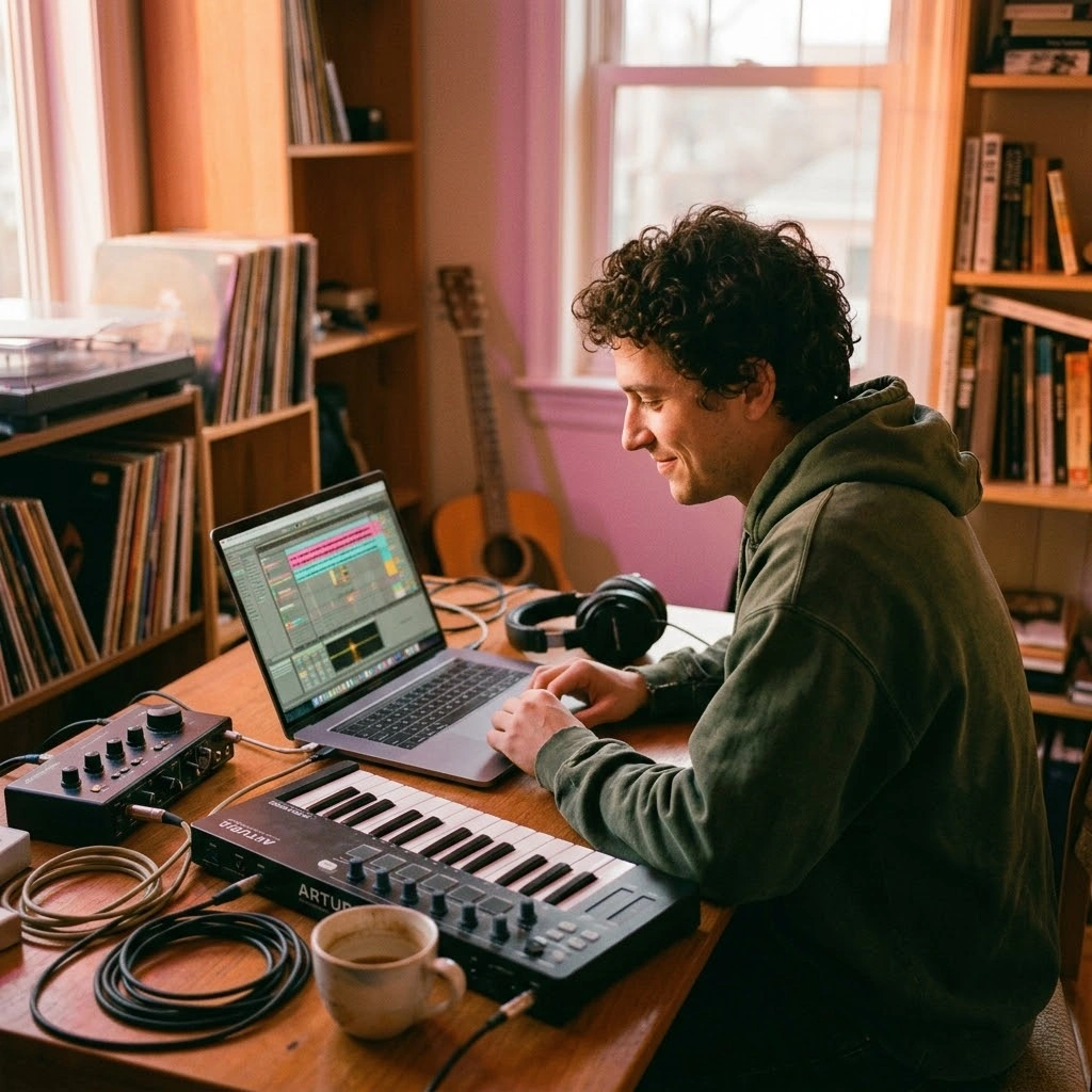 AI Synthwave Music Generator for independent music producers