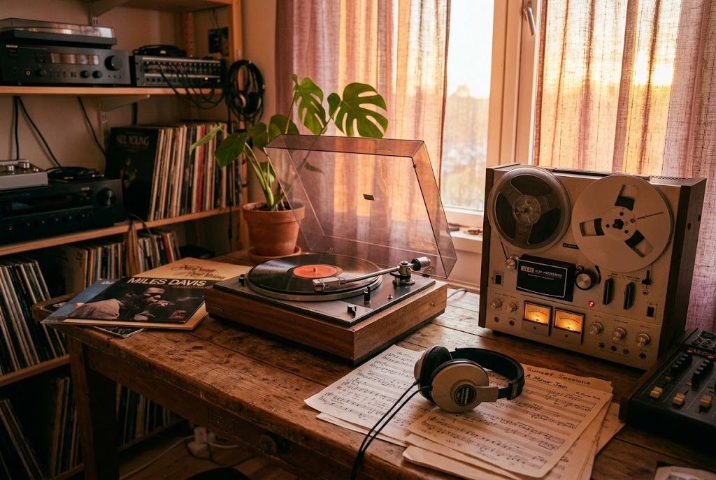 AI Latin Music Maker royalty-free music generation process