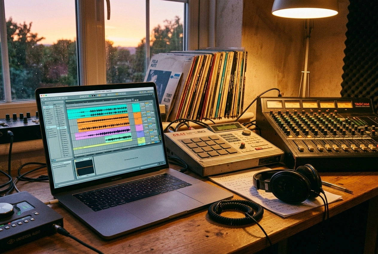 AI Afrobeat Music Generator producing professional quality output