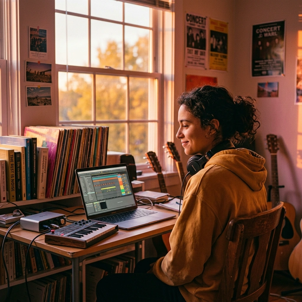 Hobbyist musician exploring AI Afrobeat Music Creator features