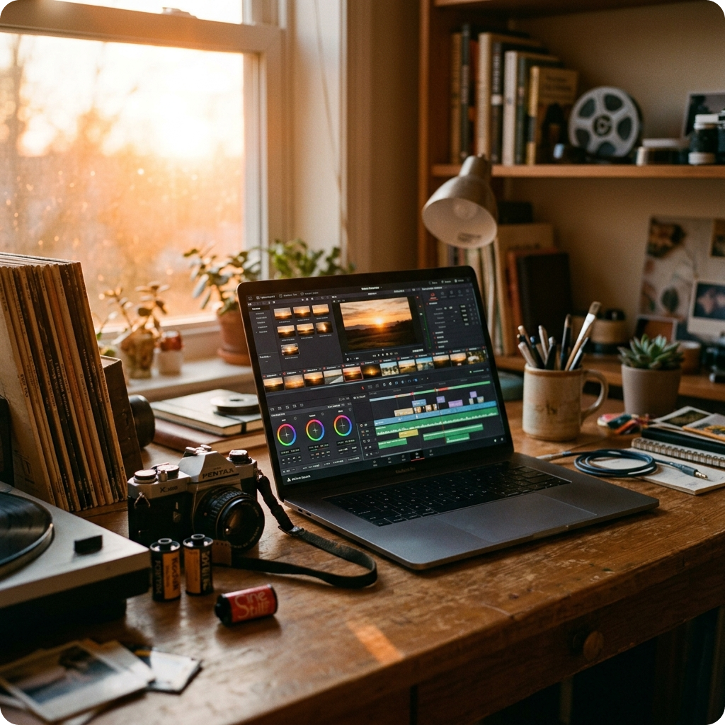 Photo video maker with customization options