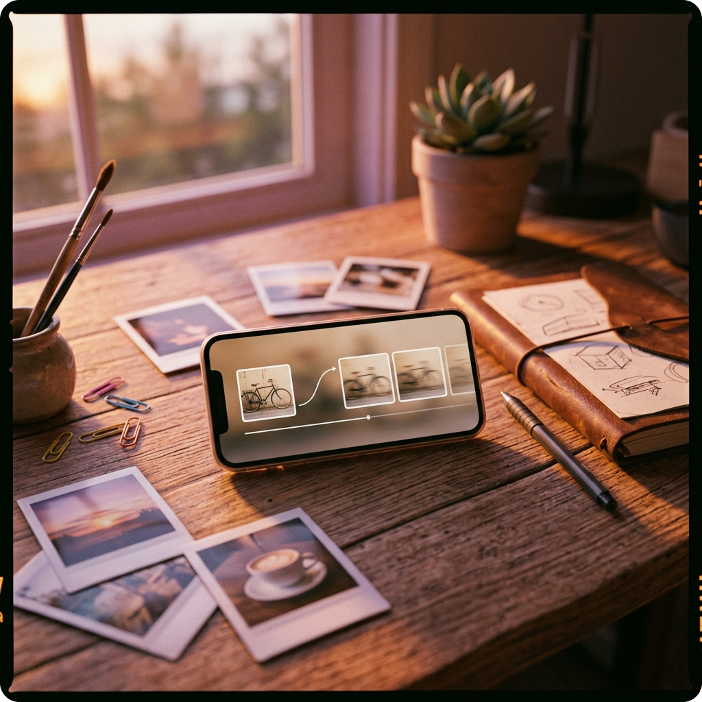 Intuitive AI image-to-video interface for easy video creation
