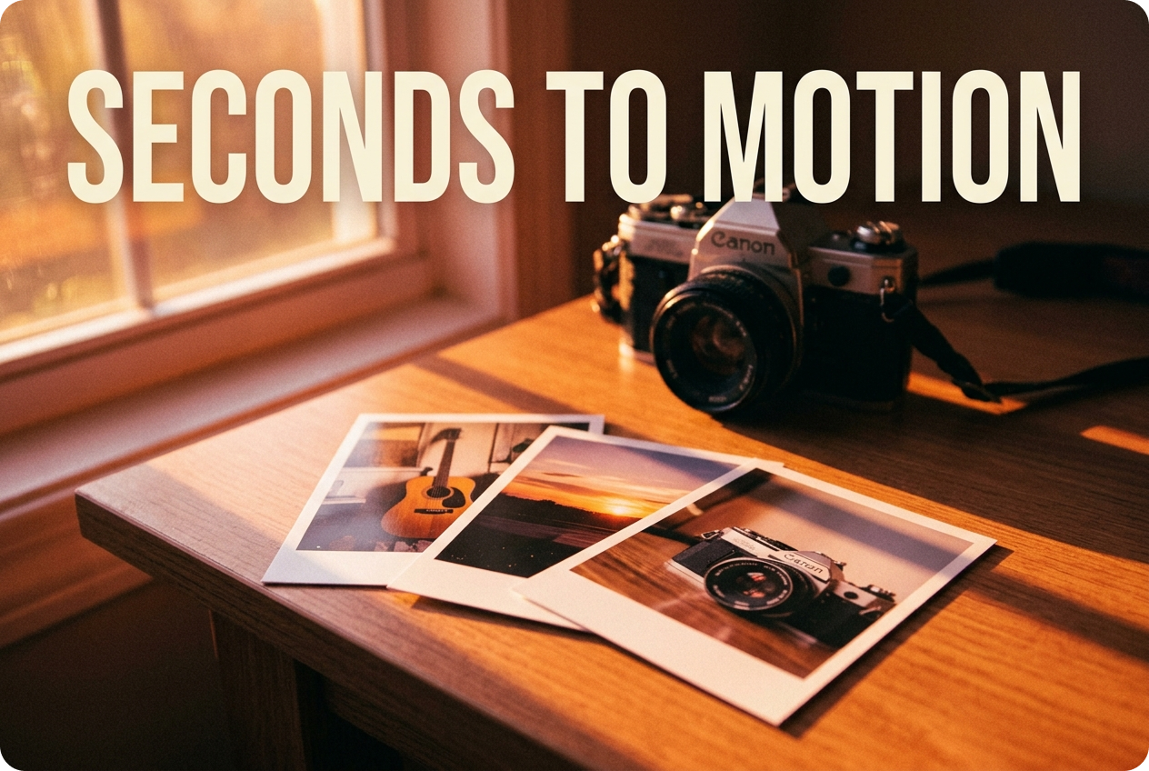 Photo to video conversion tool