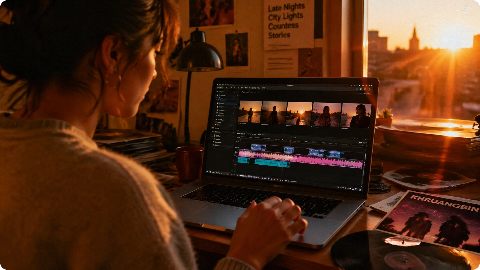 AI Story Video Generator character and style customization interface