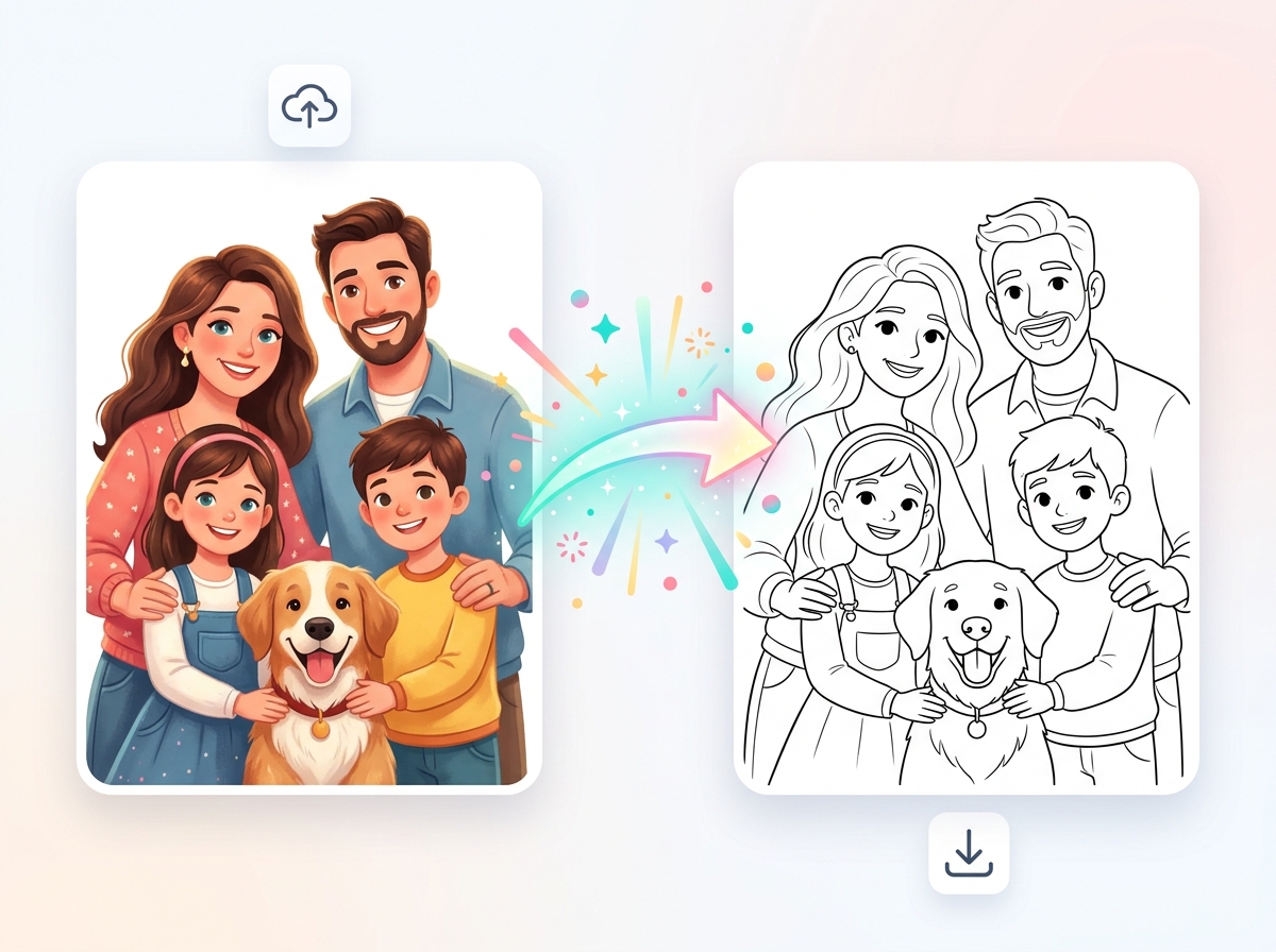 Photo upload conversion tool