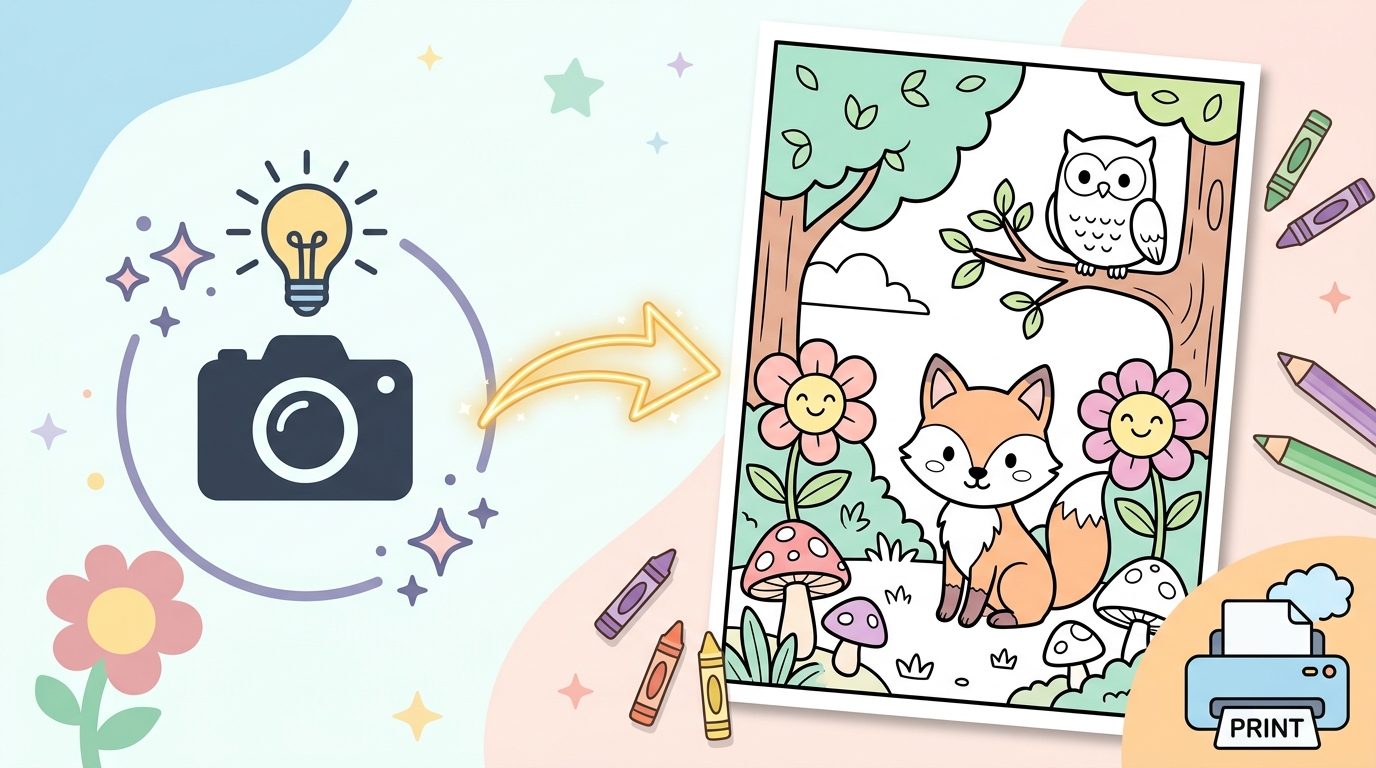 printable coloring page for kids